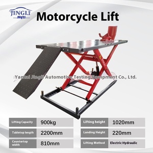 Mesin pengangkat gunting hidrolik, <span class=keywords><strong>lift</strong></span> pemeliharaan sepeda motor hidrolik elektrik berat & perpindahan besar - Product Image 2