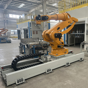 รางเลื่อนแกนที่ 7 สำหรับหุ่นยนต์อุตสาหกรรม พร้อม PLC และมอเตอร์สำหรับการจัดการชิ้นส่วนยานยนต์ มอเตอร์กำลังสูงส่งกำลังได้สูงสุด 5 กิโลวัตต์ - Product Image 6