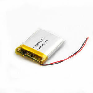 แบตเตอรี่ลิเธียมโพลิเมอร์103035 <span class=keywords><strong>3</strong></span>.7V 1100mAh ชาร์จไฟได้ - Product Image 4