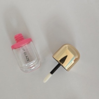 Vente en gros Bouteille de brillant à lèvres vide personnalisée pour le maquillage Emballage de brillant à lèvres transparent Emballage de cosmétiques de soin Sérigraphie à plat de rouge à lèvres