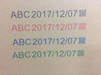 Faible coût numérique intelligent machine à coder à jet d'encre date d'expiration code imprimante codeur à jet d'encre pour Peut bouteilles en plastique sac
