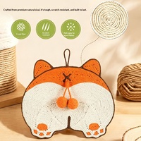 Grattoir à chat mural en sisal créatif et résistant à l'usure, protection de canapé, accessoires pour animaux de compagnie