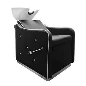 Sillón de Peluquería de Lujo con Lavabo de Cerámica para Salón de Belleza - Product Image 6