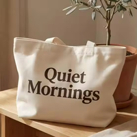 Sac fourre-tout en toile personnalisé avec logo, sac de shopping en coton, sac promotionnel imprimé, sac fourre-tout écologique pour femmes, personnalisable