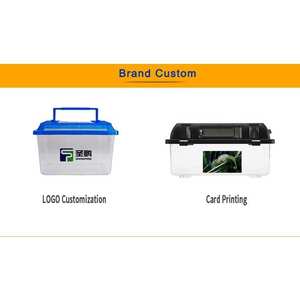 Fabriek Prijs Mini Draagbare Plastic Aquarium Aquarium Met Deksel Visteelt Doos Schildpad Reptiel Kleine Pp Aquarium - Product Image 3