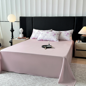 Ensemble <span class=keywords><strong>de</strong></span> literie imprimé en <span class=keywords><strong>satin</strong></span> Tencel 100S certifié OEKO-TEX, 4 pièces, soin <span class=keywords><strong>de</strong></span> la peau, <span class=keywords><strong>linge</strong></span> <span class=keywords><strong>de</strong></span> <span class=keywords><strong>lit</strong></span> rafraîchissant - Product Image 4