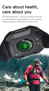 2023 <span class=keywords><strong>LEMFO</strong></span> Nueva llegada K55 <span class=keywords><strong>reloj</strong></span> estándar hombres al aire libre smartwatch modos deportivos relojes con pantalla grande llamadas telefónicas - Product Image 6