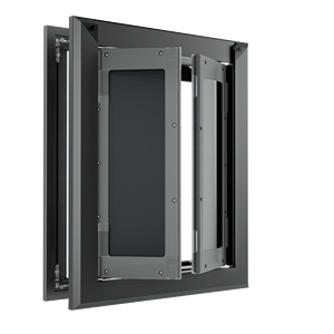 डबल पैनल एल्यूमीनियम कुत्ते दरवाजा कभी जंग टिकाऊ बाहरी रसोई क्रिसमस के लिए छोटे मध्यम बड़े पालतू जानवरों के लिए सुरक्षित - Product Image 5