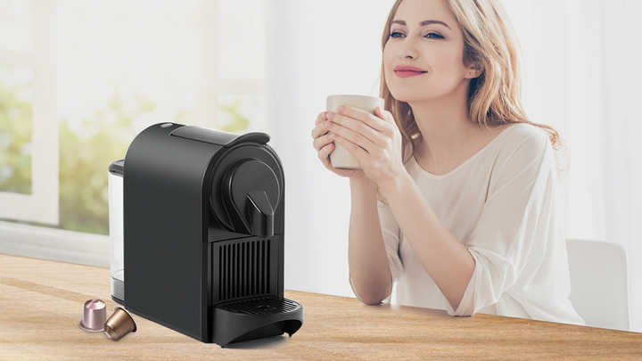 新品！C COFFE Nespresso CitiZ Platinum C140 (Stainless Steel) Coffee
