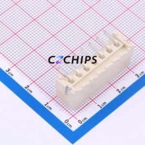 HCZZ0596-7 Wire-to-Board Pin Header SMD,P=3.96mm Connector 1x7P 3.96mm Vertical Mount VH - Product Image 2