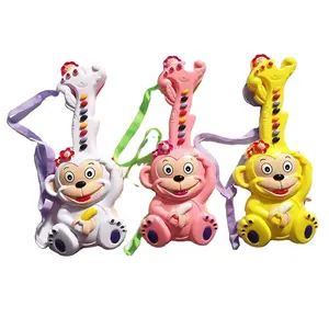 Jinming Nouveaux produits en plastique dessin animé singe guitare jouets guitare musicale jouet pour enfants