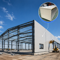 Hangar d'avion métallique préfabriqué pour ateliers industriels et entrepôts extérieurs en acier