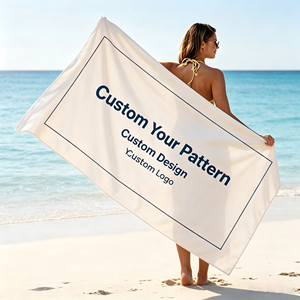Fast Drying Custom <b>Microfiber</b> <b>Beach</b> <b>Towel</b> Bulk Supply - Product Image 1
