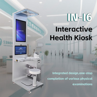 Solution de contrôle de santé avant embauche, kiosque de service médical/personnel OEM, écran tactile LCD 32 pouces, garantie 1 an