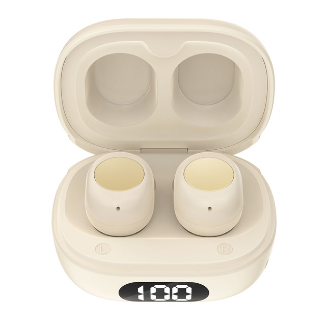 Custom Wireless Earbud In-Ear Gaming Earbuds Waterproof Wireless Running Headphones with Digital Display Battery Indicator