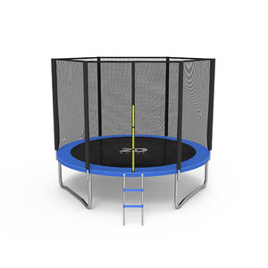 Zoshine avec <span class=keywords><strong>filet</strong></span> de sécurité Fitness <span class=keywords><strong>Trampoline</strong></span> en acier Durable PVC sûr pour enfants adultes pour l'intérieur Sports de plein air saut - Product Image 4