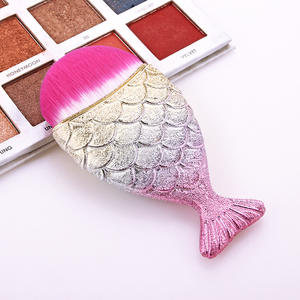 Pinceau de maquillage pour femmes, simple, Portable, dégradé, sirène poisson, voyage, fond de teint <span class=keywords><strong>BB</strong></span> crème, 1 pièce - Product Image 5
