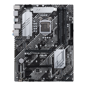 Luxury Motherboard PRIME Z590-V ATX LGA1200 10/11th Gen CPU PCIe4.0 4 DDR4 Type-<b>C</b> DP M.2 128GB GAMING Desktop Used Z590 Motherbo - Product Image 1