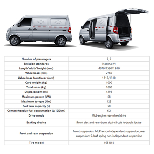 2025 coche nuevo DFSK K05S 1.3L camioneta <span class=keywords><strong>de</strong></span> gasolina 5 plazas minivan familiar/furgoneta <span class=keywords><strong>de</strong></span> carga <span class=keywords><strong>de</strong></span> 2 plazas vehículo comercial <span class=keywords><strong>de</strong></span> elección - Product Image 4
