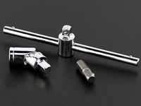 Kit d'outils de clé à douille à choc chauffée en chrome-vanadium 46 pièces OEM Garantie de 3 ans Rangement et transport faciles