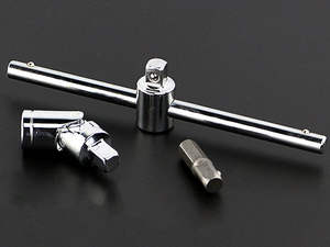 Llave de impacto caliente de cromo vanadio, kit de herramientas, 46 Uds. - Product Image 4