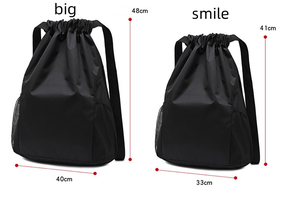 Custom <b>Drawstring</b> <b>Backpack</b> Personalized Bulk Sport Draw String Bags with Logo Text Design Customized Promotional Gift - Product Image 4