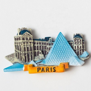 Paires célèbres moules en résine de forme personnalisée aimants pour réfrigérateur Chine usine aimants pour réfrigérateur faits à la main pour souvenirs cadeaux - Product Image 3