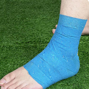 Bandage cohésif enveloppement auto-adhésif ruban médical adhésif Flexible respirant gaze de premiers soins pour <span class=keywords><strong>bandes</strong></span> de Steri athlétiques extensibles - Product Image 2