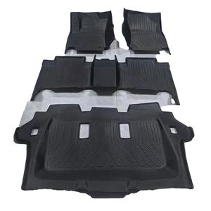 Tapis de sol auto durables en TPE antidérapants, de luxe, épaisseur 3,5 mm, imperméables, inodores, entièrement enveloppants, ensemble complet de 3 pièces pour - Product Image 4