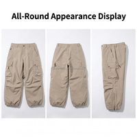 Pantalon de ski AQTQ 3L imperméable, coupe-vent, thermique et isolant, chaud pour femmes et hommes, pantalon de snowboard ample pour activités de plein air