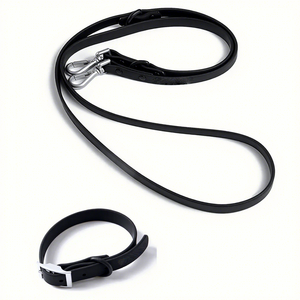 Dual Hands-Free Luxury Fashion Multifunctional PVC <b>Dog</b> Leash Custom Logo Breakaway Waterproof Durable Heavy Duty Quick Release - Product Image 2