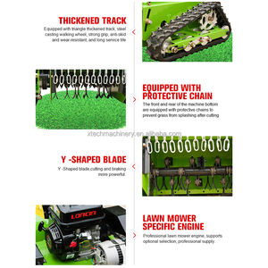 Cortacésped de control remoto todoterreno de gran rendimiento multinacional Cortacésped de control remoto de nueva condición - Product Image 5