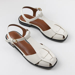 סנדלים שטוחים בסגנון חדש לנשים, נעלי נשים ללא גב נשים נעלי נשים - Product Image 2