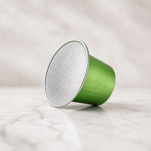 Capsules de matcha en aluminium recyclables compatibles avec la gamme Nespresso Original Line, capsules de thé vert bio durables - Product Image 2