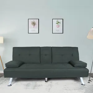 Venta al por mayor solo de sofá cama convertible-Sofá Convertible individual extraíble, sala de estar cama para, muebles, envío gratis