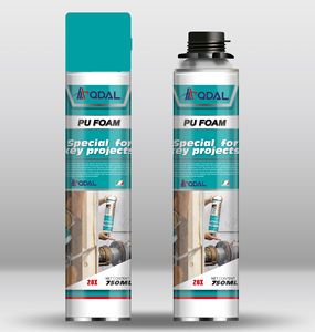 Construction <span class=keywords><strong>Calfeutrage</strong></span> Remplissage D'étanchéité Étanchéité Chimique Polyuréthane Montage Spray PU Mousse Mastic pour Portes et Fenêtres - Product Image 2