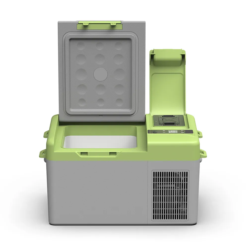 Alpicool Y9E New Products Mini Smart Cooler Car Fridge Portable Freezer DC AC 12V 24V Refrigerator