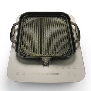 Nouveau Aluminium Coréen barbecue jardin utilisé baril de <span class=keywords><strong>charbon</strong></span> de <span class=keywords><strong>bois</strong></span> barbecue plaque blackstone plancha pour tables de cuisson à gaz cuisinière à induction - Product Image 2