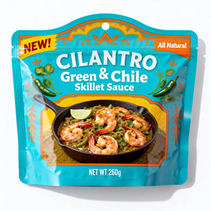 Pochette rétractable entièrement personnalisable en aluminium haute barrière, étanche, pour l'emballage <span class=keywords><strong>de</strong></span> fruits <span class=keywords><strong>de</strong></span> <span class=keywords><strong>mer</strong></span> épicés - Product Image 2