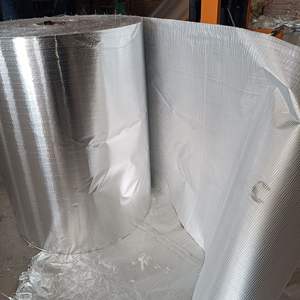 Tissu de fibre de verre de feuille d'aluminium d'isolation incendie à haute température pour la protection solaire de toit - Product Image 4