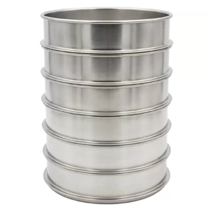 Tamiz de Prueba Estándar de Laboratorio de Acero Inoxidable 304, Tamiz para Muestras para Análisis del Tamaño de Partículas - Product Image 1