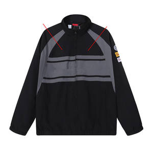 Manufacturer Customization, High QualityJoint Football Streetwear Autumn Casual Simple Fashion Zipper Stand Collar Jacket - Product Image 4