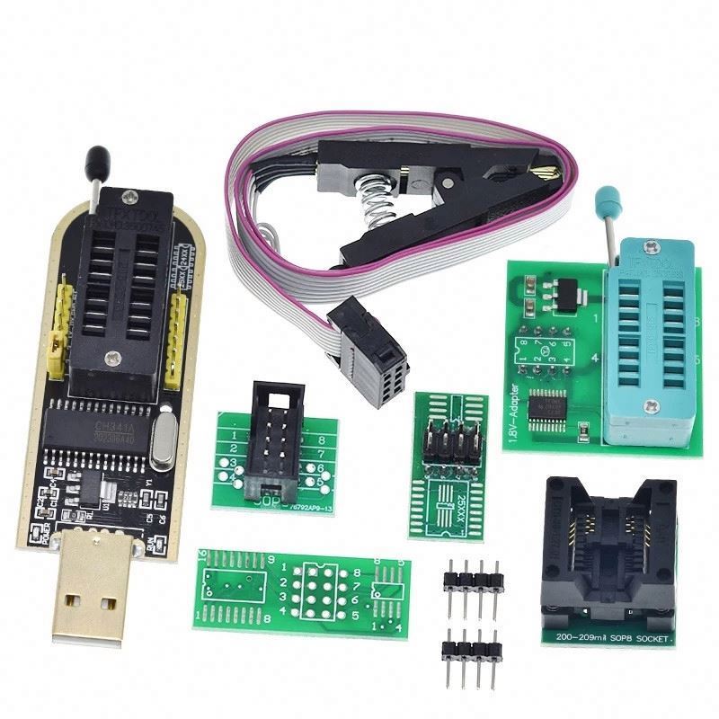 Verified Supplier EEPROM Clip Software Included & CH341A USB Programmer ...