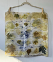 Quantité minimale de commande personnalisée/en gros : Foulards en soie à imprimé botanique de style rétro artistique vintage