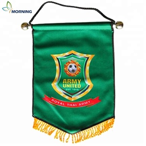 ธงสัญลักษณ์ทีมฟุตบอลแบบกำหนดเองราคาถูกเพื่อการส่งเสริมการขาย - Product Image 5