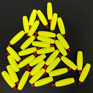 Flotteurs de pêche en polystyrène jaune fin CHXFOAM, flotteurs pour la pêche au poisson-chat - Product Image 4