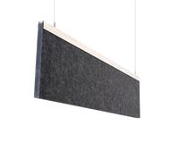 Panneau Acoustique Décoratif pour Bureau et Maison, Panneau Acoustique Suspendu en Polyester, Baffle Acoustique de Plafond en Polyester