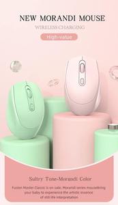 Wholesale Macaron Color <b>Bluetooth</b> Wireless <b>Mouse</b> Slim Portable Rechargeable Optical <b>Mouse</b> Raton Souris Maus - Product Image 4