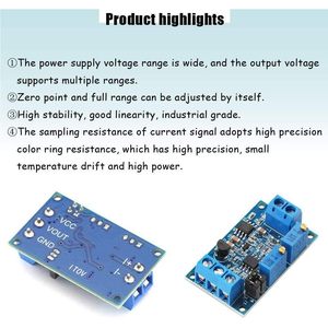 Module convertisseur courant-tension Acxico 4-20mA vers 0-3.3V 0-5V 0-10V, conversion de signal, montage sur circuit imprimé - Product Image 5