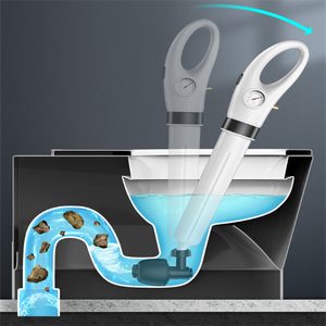 Déboucheur de toilettes à pression d'air : débouche instantanément les égouts, les toilettes bouchées et crée un drain universel pour les sols de cuisine. - Product Image 2